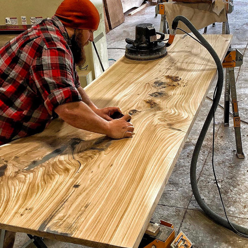 live edge table