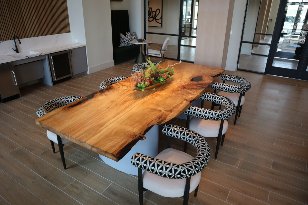 Redpoint Woodworks Creating a Mammoth Maple Conference Table for a Condo Company’s Office